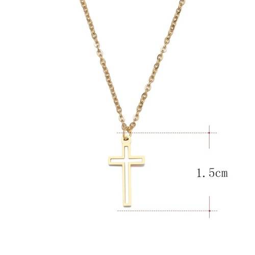 Retail Price R899 TITANIUM (NEVER FADE) Cross Necklace 45 cm (SILVER ONLY)