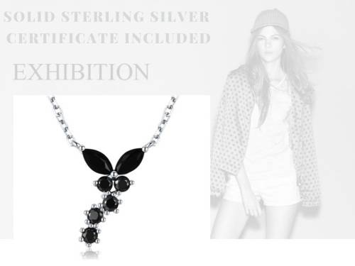 *925 STERLING SILVER 0.5CT  MOISSANITE BUTTERFLY NECKLACE*