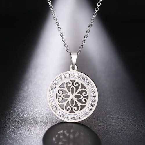 Retail Price R999 TITANIUM (NEVER FADE) "PATTERN" Necklace 45cm (SILVER ONLY)