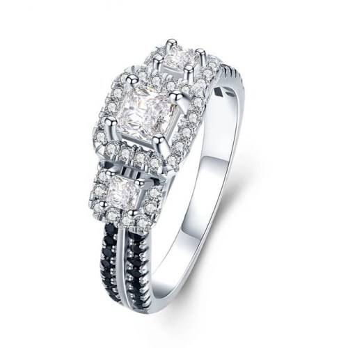 *CLEARANCE SALE* 2CT SOLID 925 STERLING SILVER MODERN RING SIZE 8 US