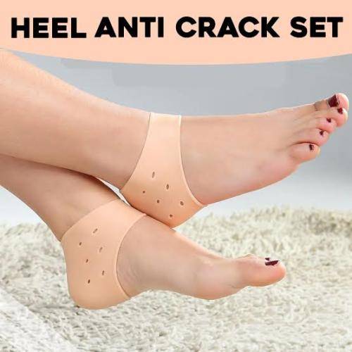 Heel Anti Crack Orthopedic Pain Reliever Silicone Protector/Socks