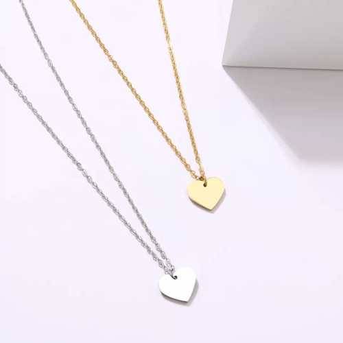 Retail Price R999 TITANUIM (NEVER FADE) SOLID HEART Necklace 45cm (SILVER ONLY)