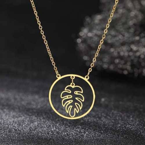 Retail Price R1099 TITANIUM (NEVER FADE) VINTAGE LEAF Necklace 45 cm (SILVER ONLY)