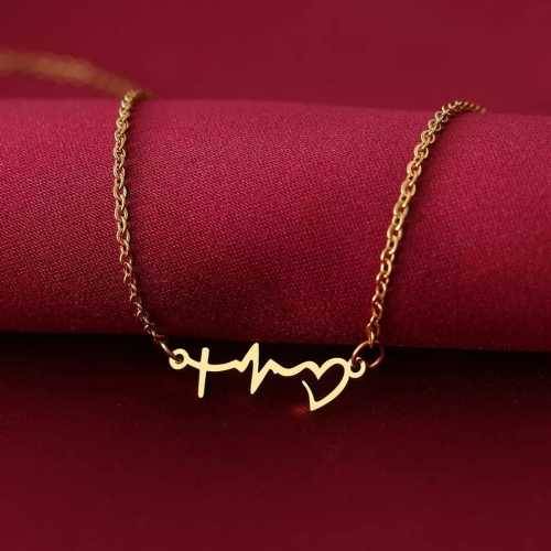 Retail Price R1399 GOLD FAITH HOPE LOVE Necklace 45cm TITANIUM (NEVER FADE)
