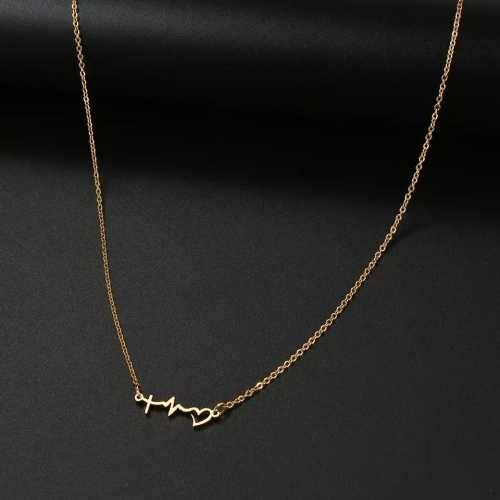 Retail Price R1399 GOLD FAITH HOPE LOVE Necklace 45cm TITANIUM (NEVER FADE)