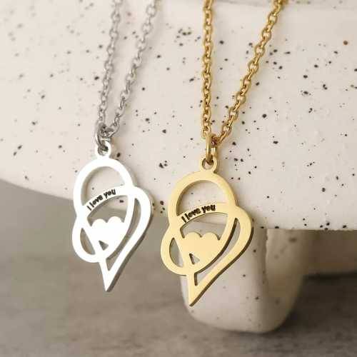 Retail Price R1199 TITANIUM (NEVER FADE) SILVER I LOVE YOU Necklace 45cm