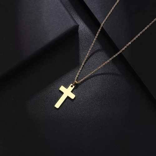 Retail Price R1199 TITANIUM (NEVER FADE) SILVER SOLID CROSS Necklace 45cm