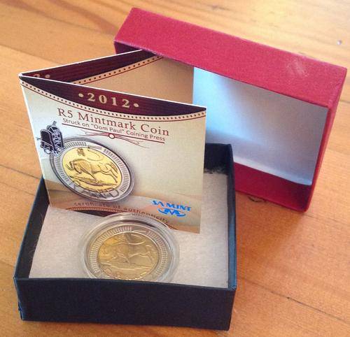 @@@ 2012 Oom Paul R5 Mintmark Coin @@@