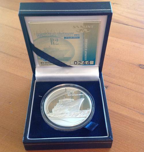@@@ 2011 Proof Sterling Silver R2 Crown - Maritime History - Mintage only 373 @@@
