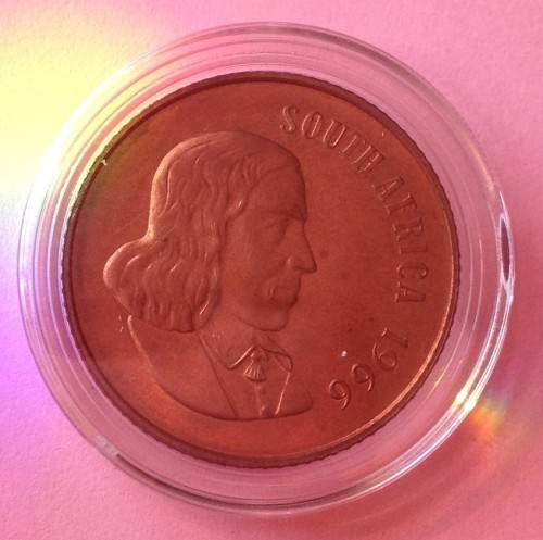 1966 English Proof Two Cents in Capsule