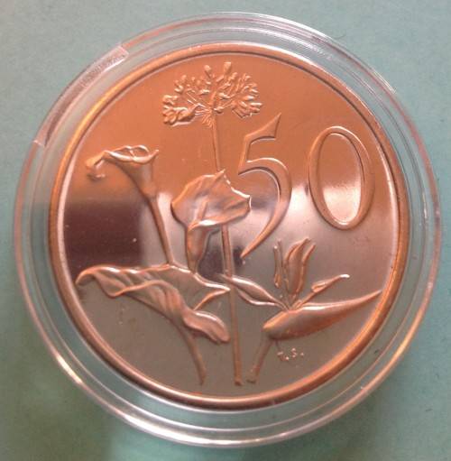 1974 Proof Fifty Cents in Capsule
