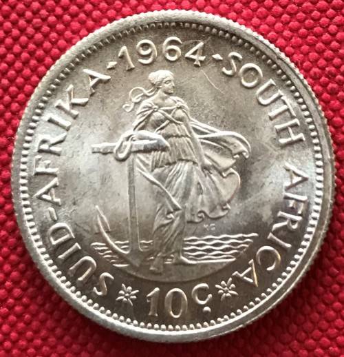 1ST DECIMAL SERIES Proof 1964 Ten Cent