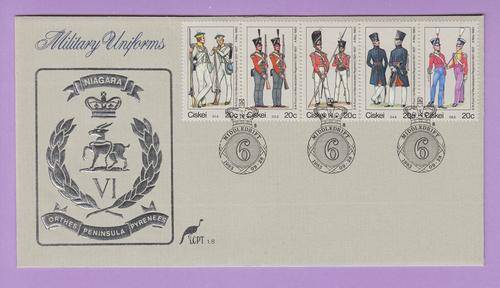 Ciskei FDC (1.8) 28 September 1983 - Military Uniforms