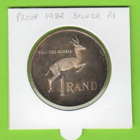 RSA Proof 1987 Silver R1