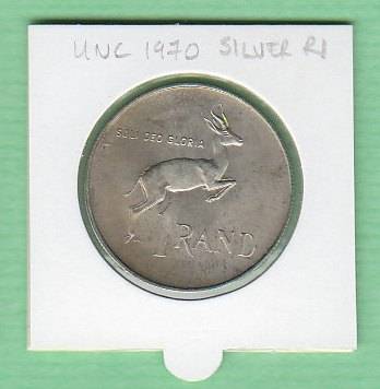 UNC RSA 1970 Silver R1