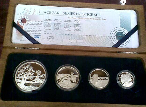 700 Ltd Ed - Magnificent 2008 Peacepark Prestige Proof Set