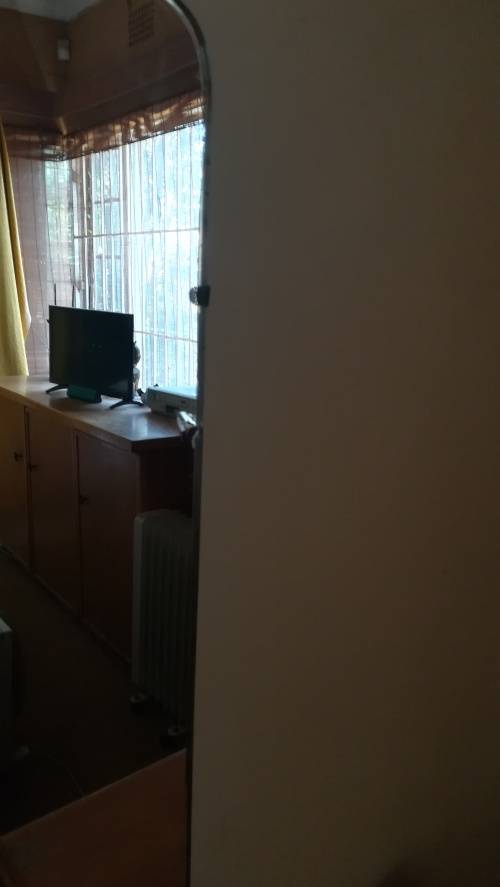 Dressing table solid oak - very heavy - over 40 years old