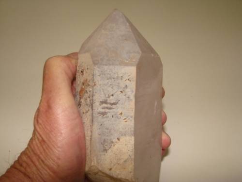 LOVELY LARGE QUARTZ CRYSTAL FROM MESINA MINES