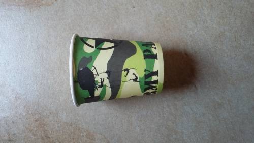 Army Theme kids party paper cups (5)