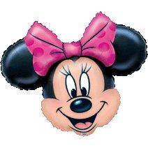 71x58cm Minnie mouse kids party Supershape Foil Balloon xl