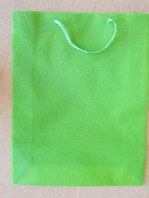 Green gift bag 34x26