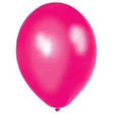 Helium quality balloon 10 in pack dark pink