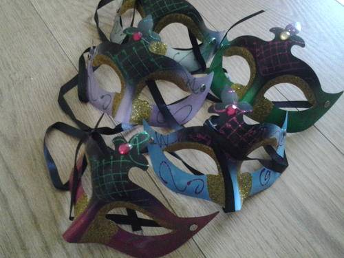 mask, we send these randomly