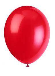 Helium quality balloon 10 in pack red