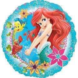 43cm Ariel mermaid under the sea kids party Foil Balloon xl