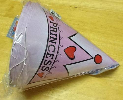 Princess  kids party paper hats (10)