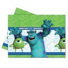 Disney monsters university inc kids party plastic table cover