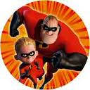 Incredibles kids party paper plates big (10)