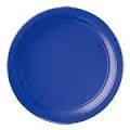 Dark blue big paper plates (10)