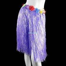 Hawaiian skirt for girls -  purple