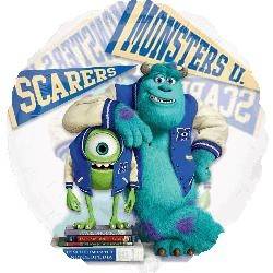 66cm see thru Monsters university kids party Supershape Foil Balloon xl, was R60 now R30