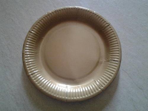 Gold paper plates