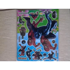 Spiderman sticker sheet