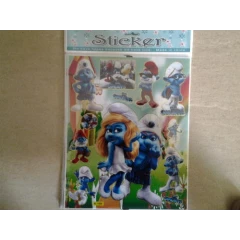 Smurf sticker sheet was R7 now R4
