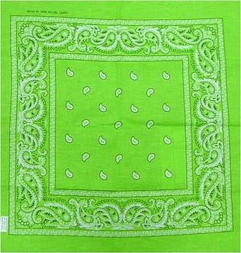 Green headband /  party bandana - perfect for cowboy party was R12 now R10