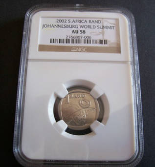 2002 Johannesburg World Summit NGC AU58