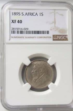1895 1 shillings XF40