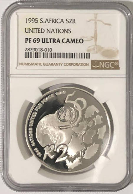 1995 R2 United Nations PF69 Ultra Cameo PF69 Ultra Cameo NGC 2829018