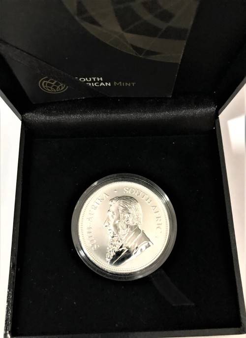 2017 50 year Anniversary Commemorative Mint Marked Silver Krugerrand