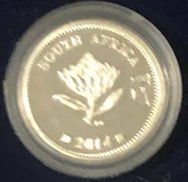 2014 Proof Flypress Tickey `Electric Class 10M3` Johannesburg Coin Show