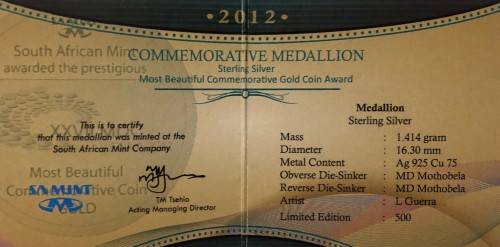 2012 Silver Medallion, Nature`s Families - Meerkat (Mintage - 500)