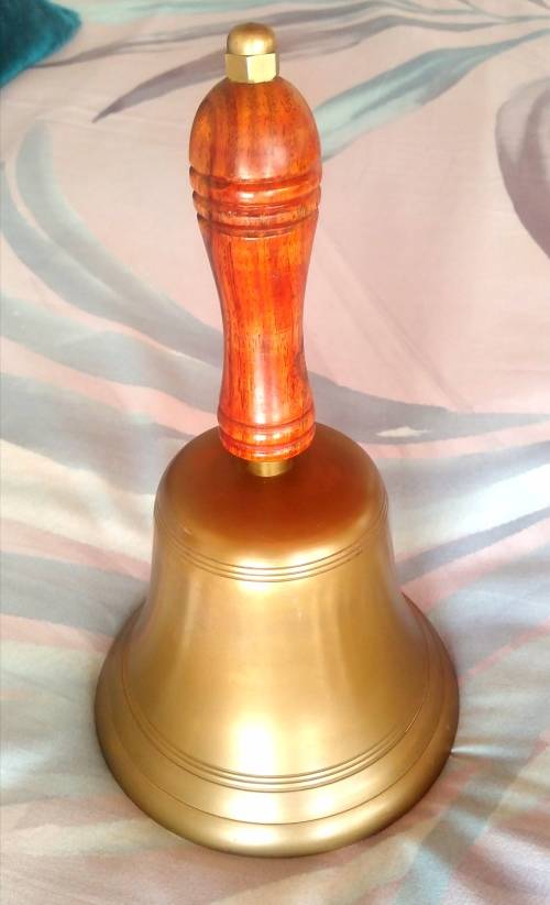 Brass School Hand Bell