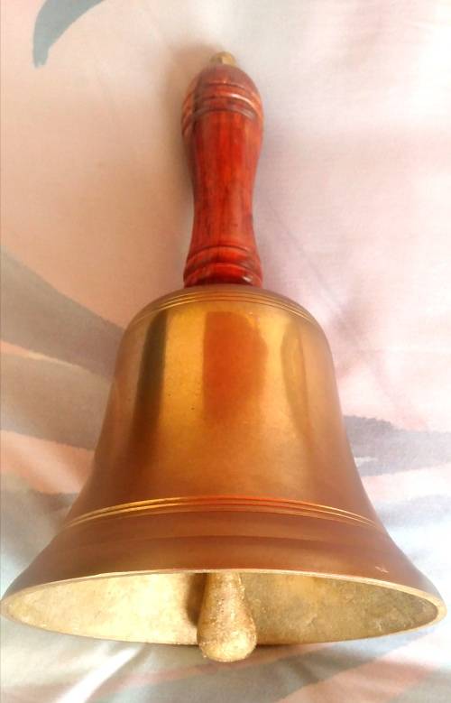 Brass School Hand Bell