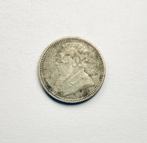 1892 ZAR Sixpence