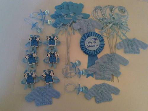 ITS A BOY!!! SET FOR A PARTY OF SIX. R130.00.