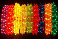 ROPE ~ LIGHTS. Blue, White. Green and Multi Colour. 10 meters.